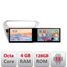 Navigatie Peugeot 301 Citroen Kit-Elisee Kit-301 Edotec 2 ecrane 8 core 4+128 21.6 inch Incell android Wifi 5Ghz gps internet S v1 CarStore Technology