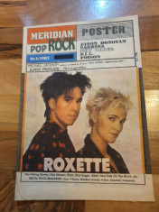 meridian pop rock 1993 - anul 1,nr,1-michael jackson,elvis,roxette,vaya con dios foto