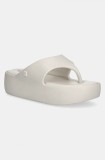 Melissa papuci MELISSA FREE PLATFORM THONG AD femei, culoarea bej, cu platforma, M 36088 BE887
