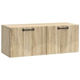 vidaXL Oglindă TV montată pe perete Stejar Sonoma 78,5 x 31 x 30 cm 899057