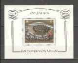 Austria.1983 300 ani victoria asupra turcilor la Kahlenberg:Pictura-Bl. MA.958, Nestampilat