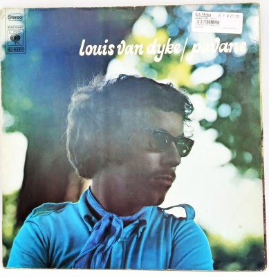 Louis Van Dyke &amp;lrm;&amp;ndash; Pavane NM / VG+ vinil Lp disc jazz CBS Olanda 1969 foto