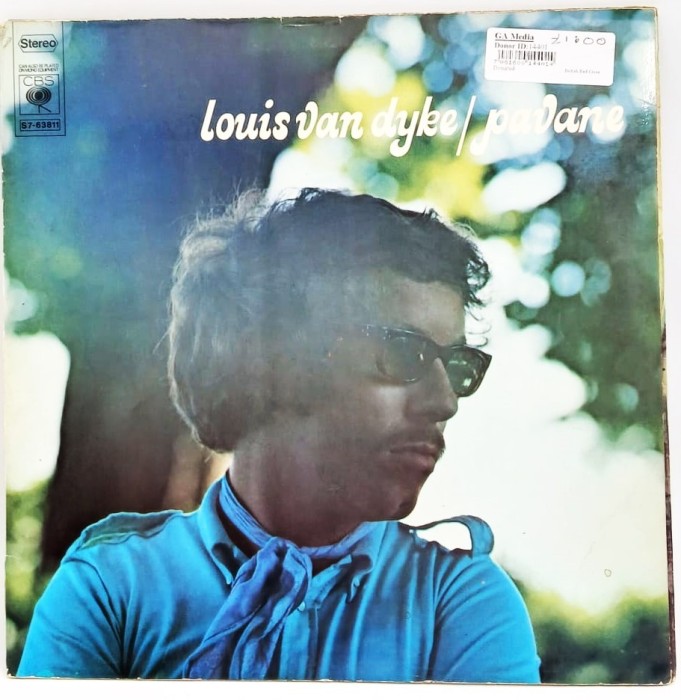 Louis Van Dyke &lrm;&ndash; Pavane NM / VG+ vinil Lp disc jazz CBS Olanda 1969