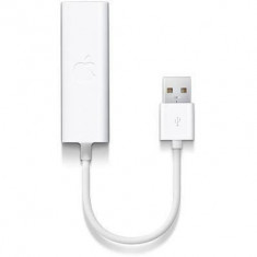 Adaptor USB- RJ45 Apple MC704ZM/A Alb foto