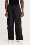 Puma x RIPNDIP pantaloni bărbați, culoare negru, drepți 632417