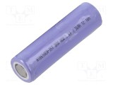 Acumul: Li-Ion 18650,MR18650 3,6V 3500mAh &Oslash;18,55x65,1mm 10A