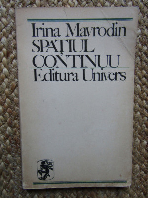 Irina Mavrodin &amp;ndash; Spatiul continuu ( prima editie ) foto