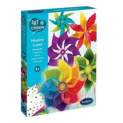 Kit creativ - Moristi de vant bicolore foto