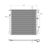 NRF 350502 EASY FIT Condensator, climatizare