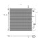 NRF 350502 EASY FIT Condensator, climatizare