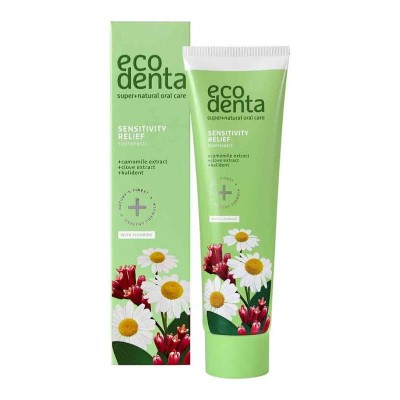 Pasta de Dinti pentru Dinti Sensibili cu Extract de Musetel, Cuisoare si Kalident 100 mililitri Ecodenta foto