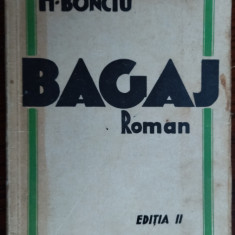 (HORIA) H. BONCIU - BAGAJ... (editia a II-a, 1935) [cu 5 desene de EGON SCHIELE]