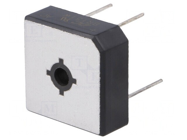 Punte Redresoare Monofazată 100V 15A THT