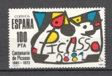 Spania.1981 100 ani nastere P.R.Picasso-Pictura SS.232