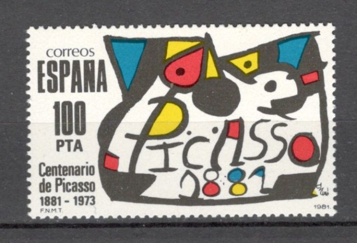 Spania.1981 100 ani nastere P.R.Picasso-Pictura SS.232