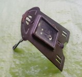 E933-Stativ foto miniatura decorativ vechi stil Art Noveau 5,5/4,5 cm.