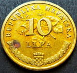 Moneda 10 LIPA - CROATIA, anul 2007 * cod 2484 C