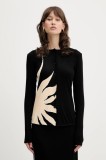 Never Fully Dressed cardigan culoarea negru, light, NFDTO1768