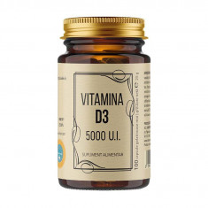 Vitamina D3 5000 UI 100 capsule Laboratoarele Remedia