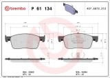Set placute frana BREMBO P61134