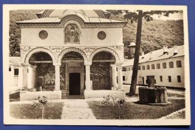 Biserica Manastirei Cozia - 1942 fotografie, circulata, timbre, cenzurata foto