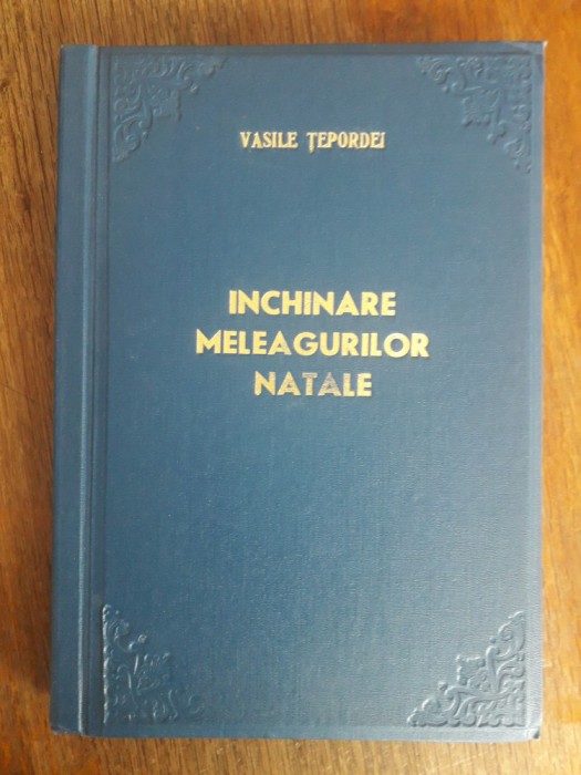 Inchinare meleagurilor natale - Vasile Tepordei, manuscris, autograf / R7P5