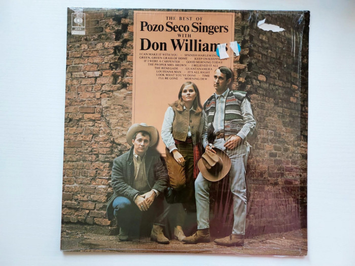 The Best Of Pozo-Seco Singers With Don Williams, vinil Pop, Folk, World, Country
