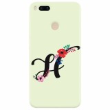 Husa silicon pentru Xiaomi Mi A1, Litera H