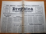 dreptatea 22 aprilie 1990-art. valter roman,tatal lui petre roman