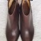 BOTINE DAMA ORIGINALE PIELE NATURALA MARO BRAND COACH GHETE OFFICE FEMEI