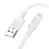 Cablu Borofone 1M Alb BX111 USB-A la Micro-USB