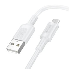 Cablu Borofone 1M Alb BX111 USB-A la Micro-USB