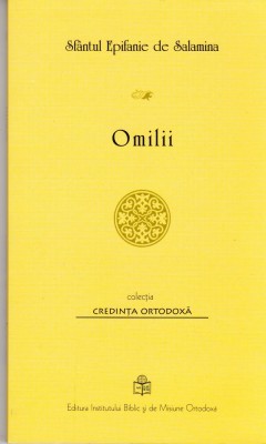 AS - SFANTUL EPIFANIE DE SALAMINA - OMILII foto