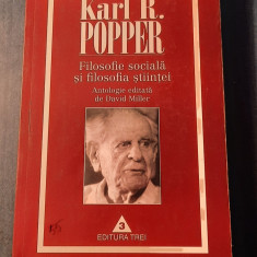 Filosofie sociala si filosofia stiintei Karl R. Poppeer