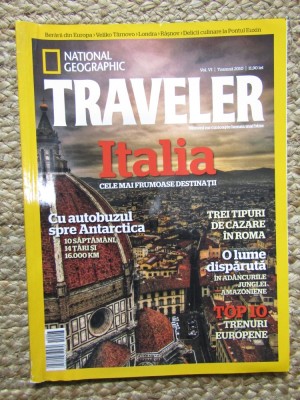 National Geographic Traveler, vol. VI 2010 ITALIA CELE MAI FRUMOASE DESTINATII foto