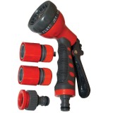 Pistol de stropit cu 7 functii + 3 mufe conectoare 1/2&amp;quot;