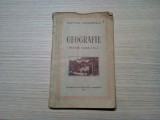 GEOGRAFIE - pentru Clasa a IV -a - 1954, 117 p+ harta, Alta editura, Clasa 4