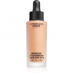 MAC Cosmetics Studio Waterweight SPF 30 Foundation machiaj ușor de hidratare SPF 30 culoare NC 37 30 ml