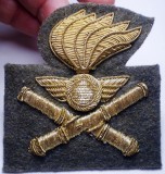 M.044 ITALIA EMBLEMA BRODATA SAPCA ARMATA ARTILERIE ANTIAERIANA