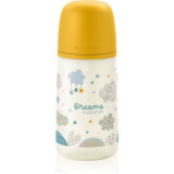 Suavinex Dreams SX Pro Anatomical M biberon pentru sugari 3 m+ Medium Flow - Yellow 270 ml