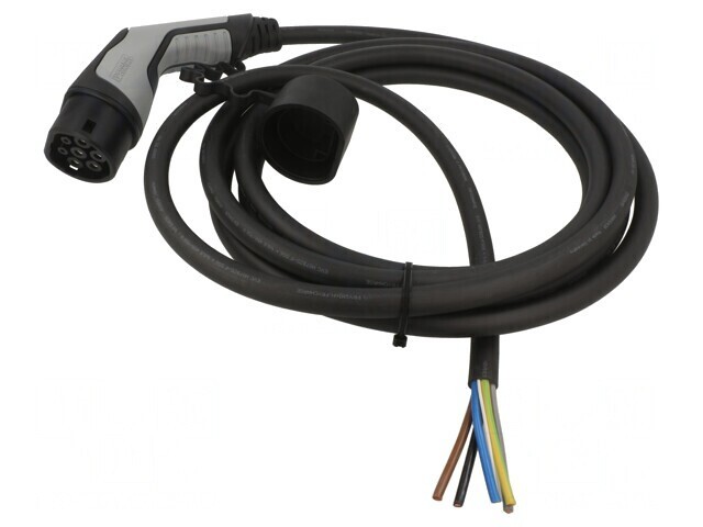 Cablu eMobility 480V 26,6kW Tip 2 5m 32A IP44