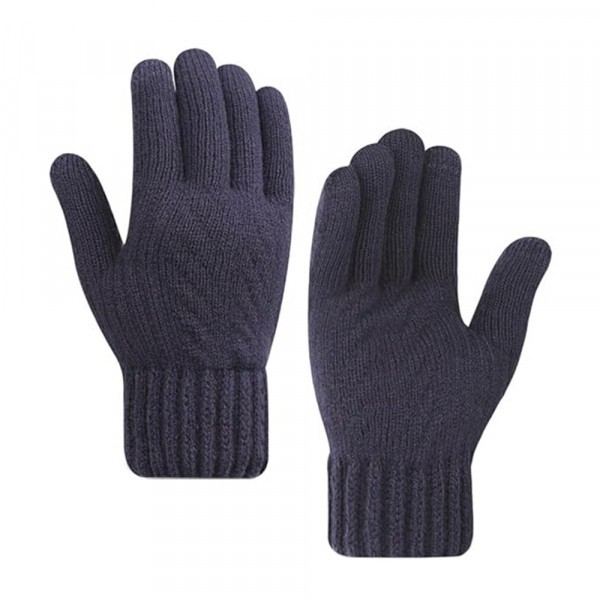 Manusi De Iarna Tactile Dama Techsuit ST0015, Marime 17cm, Bleumarin