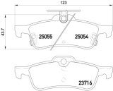 BREMBO P 28 070 PRIME LINE set placute frana,frana disc