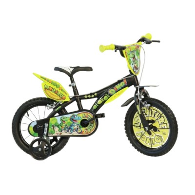 Bicicleta copii 14&amp;#039;&amp;#039; Aventurile dinozaurului PlayLearn Toys foto
