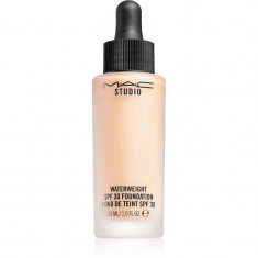 MAC Cosmetics Studio Waterweight SPF 30 Foundation machiaj ușor de hidratare SPF 30 culoare NC 20 30 ml