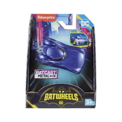 FISHER PRICE BATWHEELS MASINUTA METALICA BATMOBILE 1:55 SuperHeroes ToysZone foto