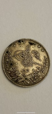 5 Qirsh - Abdul Hamid II 1895 foto