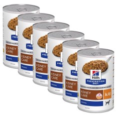 Hill&amp;amp;#039;s Prescription Diet k/d Cutie de ingrijire a rinichilor pentru caini 6 x 350 g foto