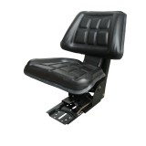 Scaun universal negru pentru tractor U-445 cu reglaj triplu si amortizor