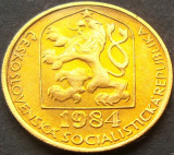 Moneda 20 HALERU - RS CEHOSLOVACIA, anul 1984 *cod 2010 B